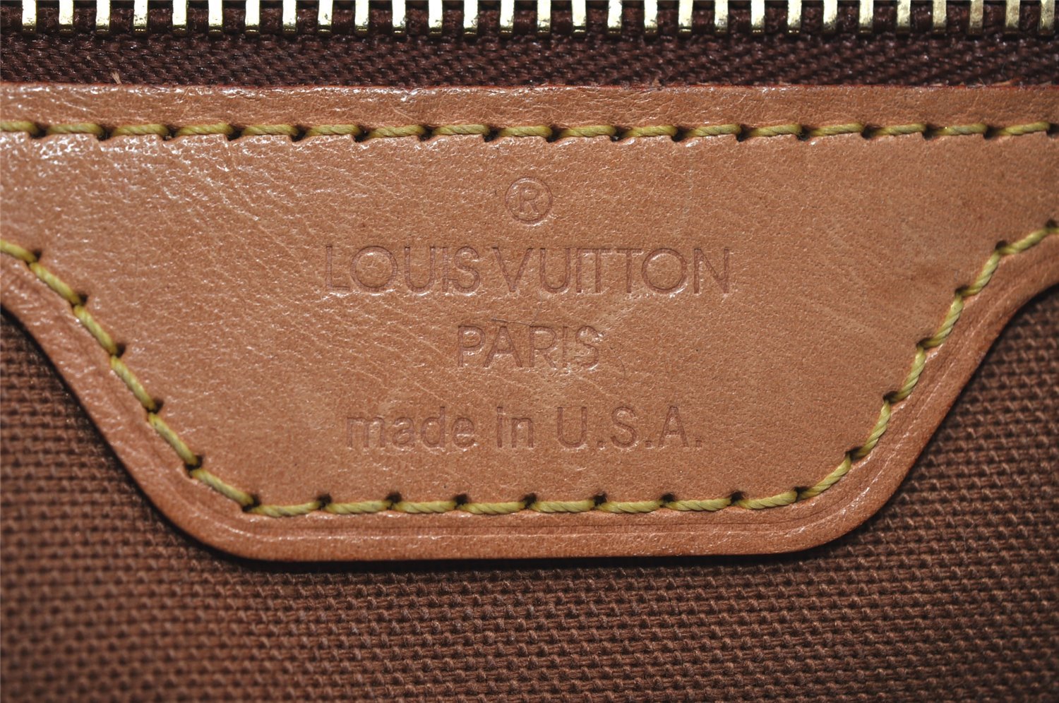 Authentic Louis Vuitton Monogram Trotteur Shoulder Cross Bag M51240 Junk 1530I