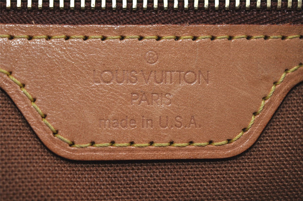 Authentic Louis Vuitton Monogram Trotteur Shoulder Cross Bag M51240 Junk 1530I