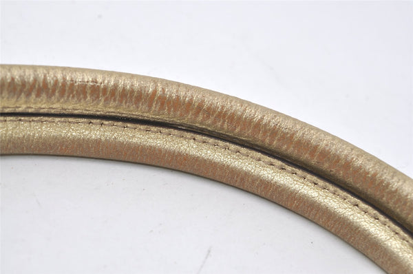 Authentic GUCCI Abbey Shoulder Tote Bag GG Canvas Leather 189831 Beige 1530J