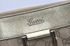 Authentic GUCCI Abbey Shoulder Tote Bag GG Canvas Leather 189831 Beige 1530J
