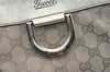 Authentic GUCCI Abbey Shoulder Tote Bag GG Canvas Leather 189831 Beige 1530J