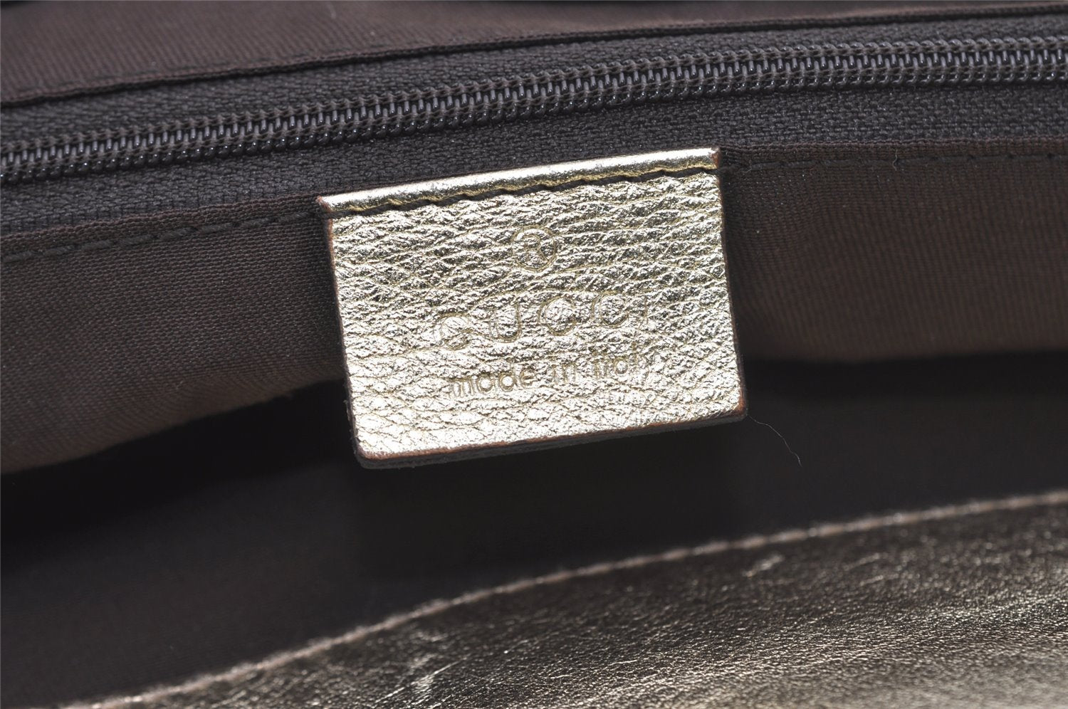 Authentic GUCCI Abbey Shoulder Tote Bag GG Canvas Leather 189831 Beige 1530J