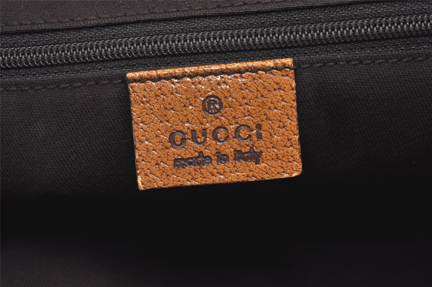 Authentic GUCCI Shoulder Tote Bag GG Canvas Leather 113019 Beige 1530K