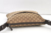 Authentic GUCCI Shoulder Cross Body Bag GG Canvas Leather 145857 Brown 1531K