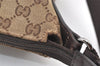 Authentic GUCCI Shoulder Cross Body Bag GG Canvas Leather 145857 Brown 1531K