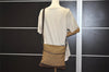 Authentic GUCCI Shoulder Cross Body Bag GG Canvas Leather 145857 Brown 1531K