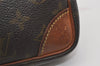 Authentic Louis Vuitton Monogram Marly Dragonne PM M51827 Clutch Bag Junk 1533I