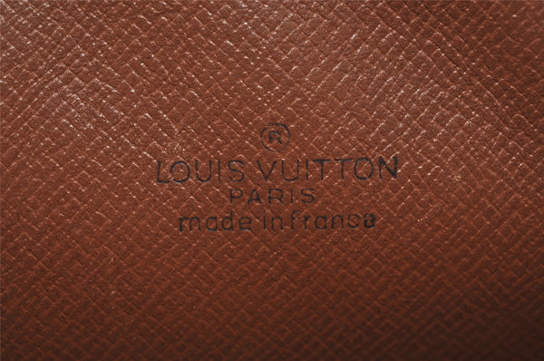 Authentic Louis Vuitton Monogram Marly Dragonne PM M51827 Clutch Bag Junk 1533I