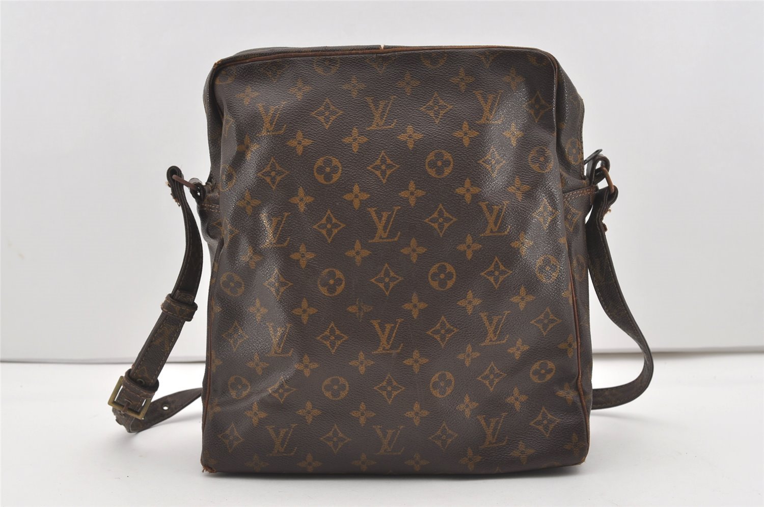 Authentic Louis Vuitton Monogram Marceau Shoulder Cross Body Bag Old Model 1533J