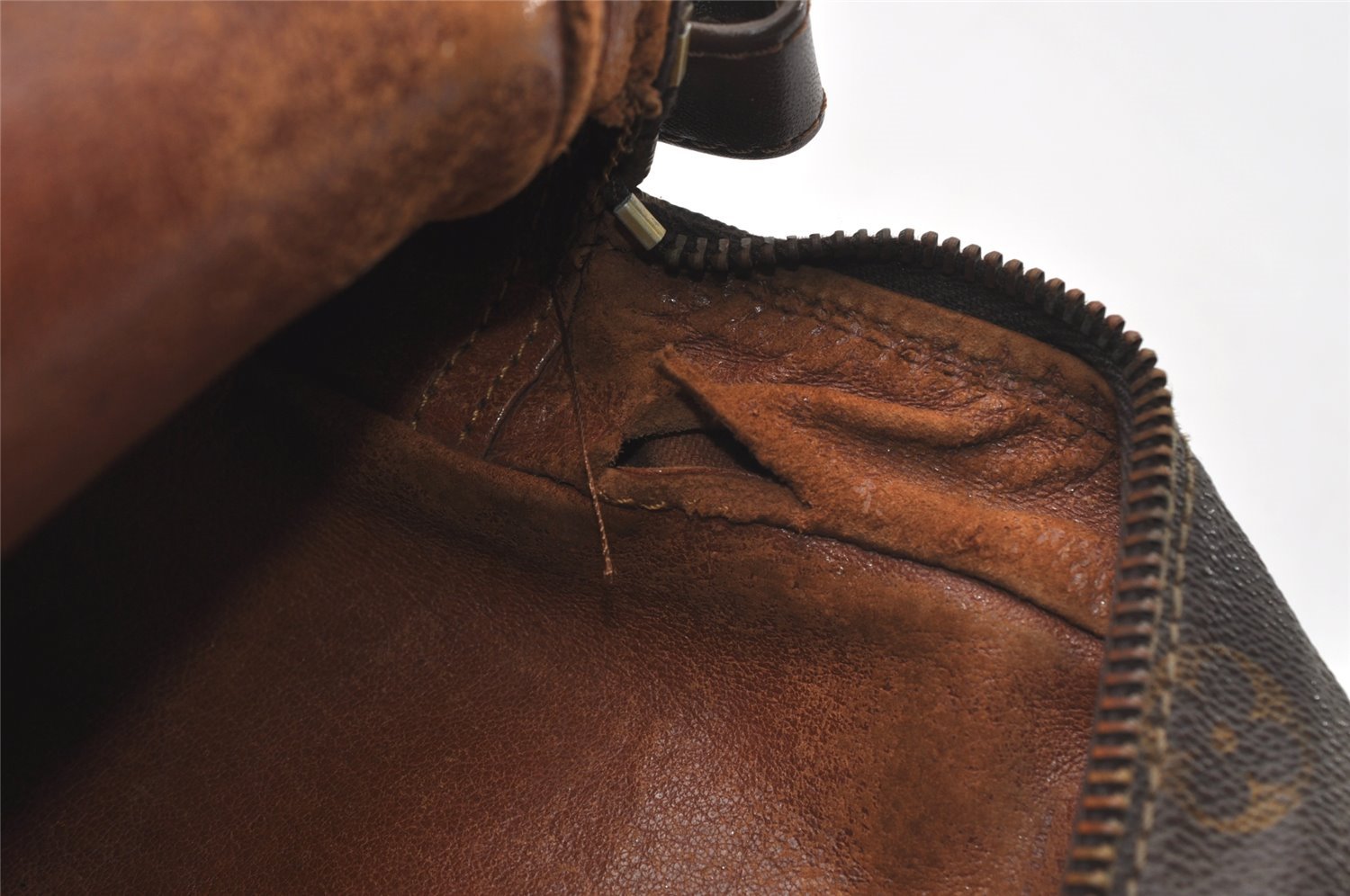 Authentic Louis Vuitton Monogram Marceau Shoulder Cross Body Bag Old Model 1533J