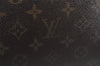 Authentic Louis Vuitton Monogram Sac Plat Hand Tote Bag M51140 LV Junk 1533K