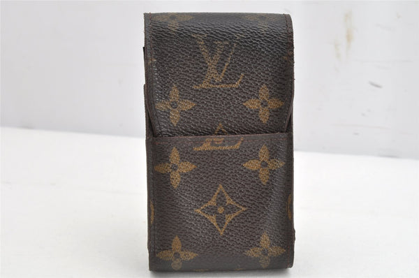 Authentic Louis Vuitton Monogram Etui Cigarette Case M63024 LV 1534K