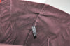 Authentic HERMES Fourre Tout Cabas Hand Tote Bag Canvas Bordeaux Red 1535J