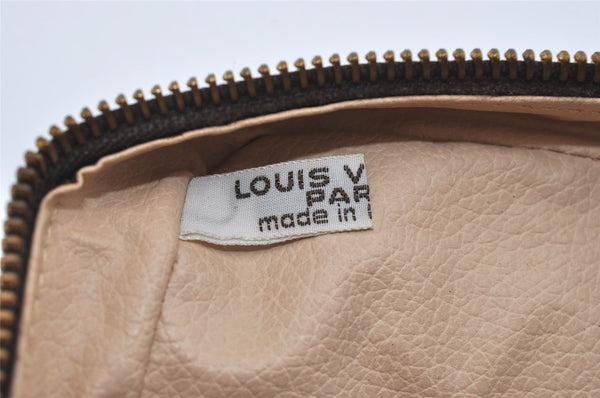Auth Louis Vuitton Monogram Trousse Toilette 23 Clutch Hand Bag M47524 LV 1536I