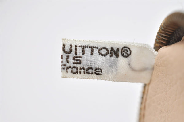 Auth Louis Vuitton Monogram Trousse Toilette 23 Clutch Hand Bag M47524 LV 1536I