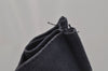 Authentic HERMES Fourre Tout MM Hand Tote Bag Canvas Navy 1536J