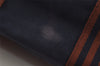 Authentic HERMES Fourre Tout MM Hand Tote Bag Canvas Navy 1536J