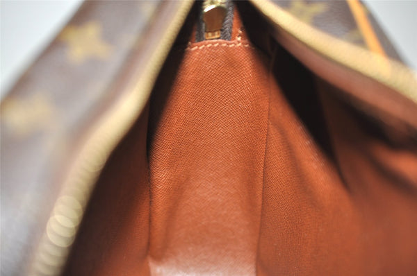 Auth Louis Vuitton Monogram Trocadero 30 Shoulder Cross Bag M51272 LV Junk 1537I