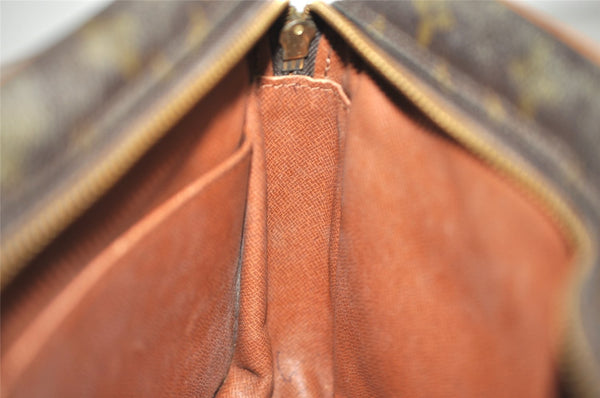 Authentic Louis Vuitton Monogram Compiegne 28 Clutch Hand Bag M51845 LV 1538I