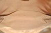 Authentic GUCCI Web Sherry Line Shoulder Tote Bag GG PVC Leather Brown 1539J