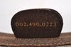 Authentic GUCCI Web Sherry Line Shoulder Tote Bag GG PVC Leather Brown 1539J
