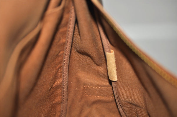 Authentic Louis Vuitton Monogram Saumur 35 Shoulder Cross Bag M42254 LV 1540I