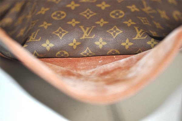 Authentic Louis Vuitton Monogram Danube 28 Shoulder Cross Body Bag LV 1542I