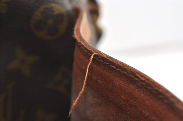 Authentic Louis Vuitton Monogram Danube 28 Shoulder Cross Body Bag LV 1542I