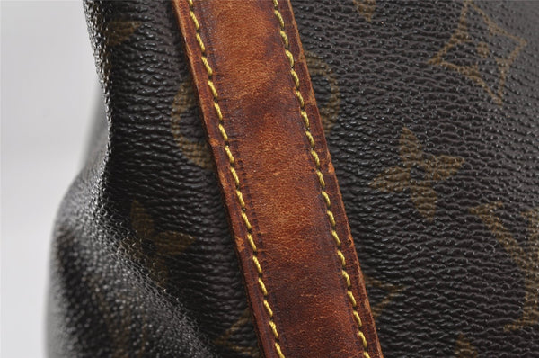 Authentic Louis Vuitton Monogram Noe Shoulder Drawstring Bag M42224 LV 1544I