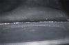 Authentic Christian Dior Chain Shoulder Cross Body Bag Purse Leather Black 1544K