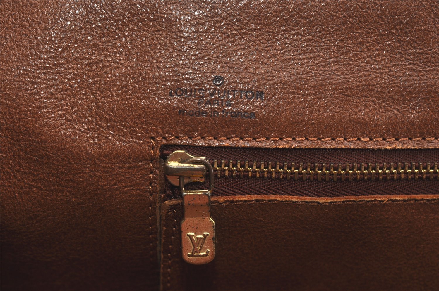 Auth Louis Vuitton Monogram Sac Weekend GM Vintage Tote Hand Bag M42420 LV 1546I