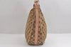 Authentic GUCCI Twins Shoulder Hand Bag GG Canvas Leather 232962 Brown 1546J