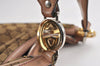 Authentic GUCCI Twins Shoulder Hand Bag GG Canvas Leather 232962 Brown 1546J