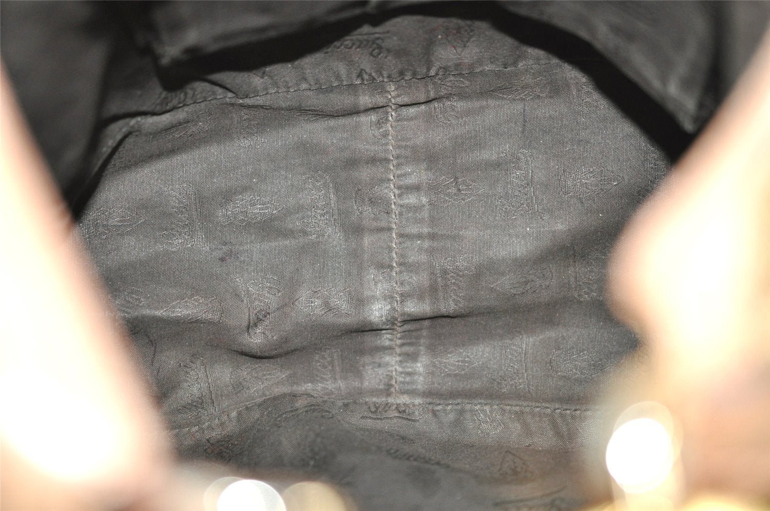 Authentic GUCCI Twins Shoulder Hand Bag GG Canvas Leather 232962 Brown 1546J