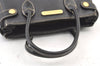 Authentic BURBERRY Vintage Leather Hand Bag Purse Black 1546K