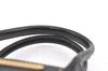 Authentic BURBERRY Vintage Leather Hand Bag Purse Black 1546K
