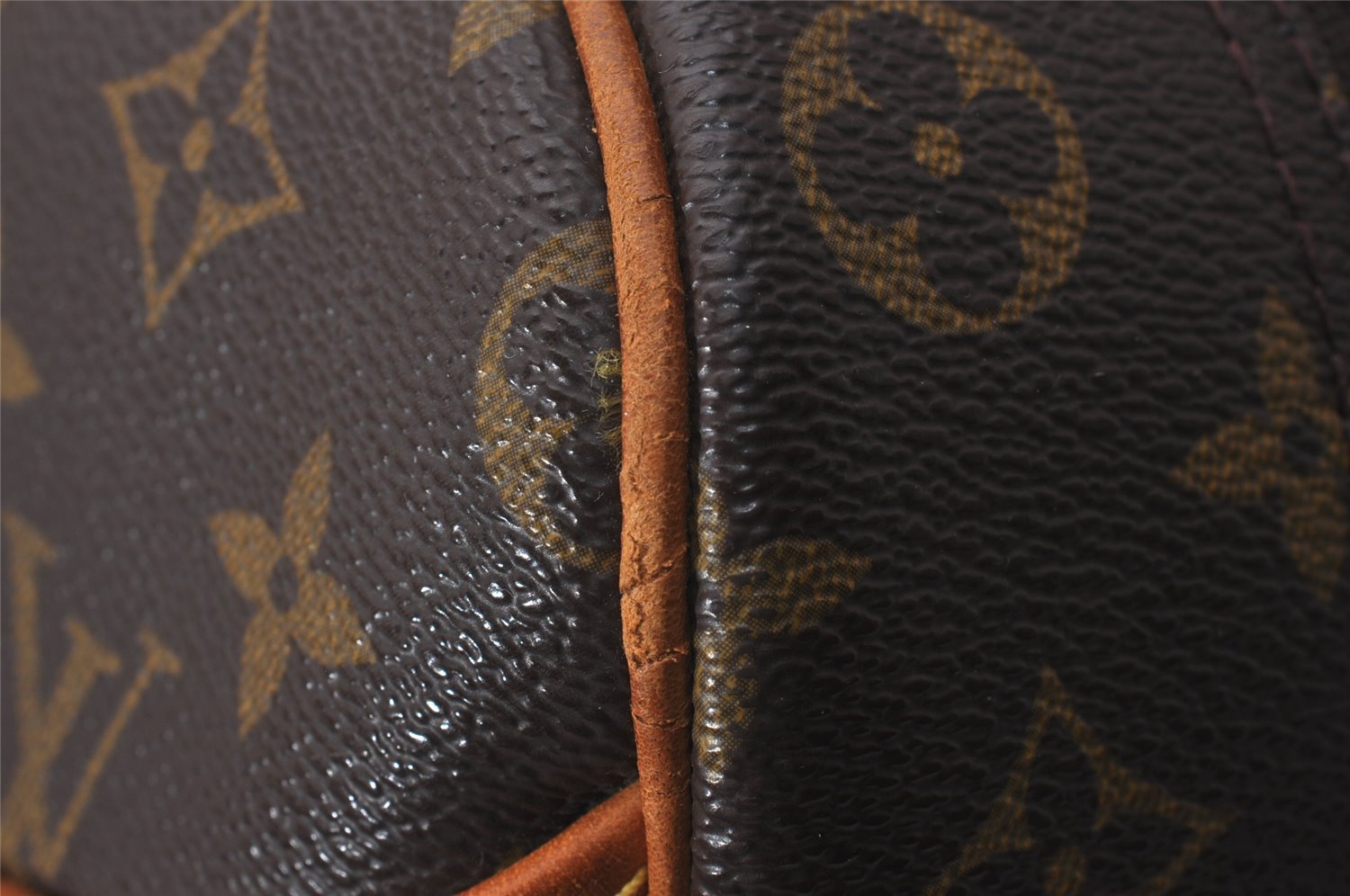 Authentic Louis Vuitton Monogram Deauville Hand Bag M47270 LV Junk 1547I