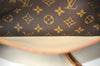 Authentic Louis Vuitton Monogram Deauville Hand Bag M47270 LV Junk 1547I
