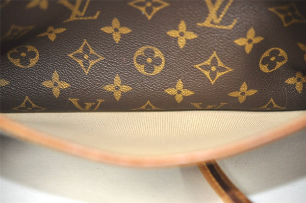 Authentic Louis Vuitton Monogram Deauville Hand Bag M47270 LV Junk 1547I