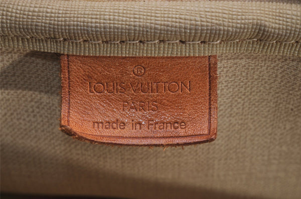 Authentic Louis Vuitton Monogram Deauville Hand Bag M47270 LV Junk 1547I