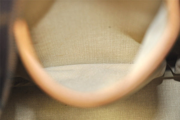 Authentic Louis Vuitton Monogram Deauville Hand Bag M47270 LV Junk 1547I