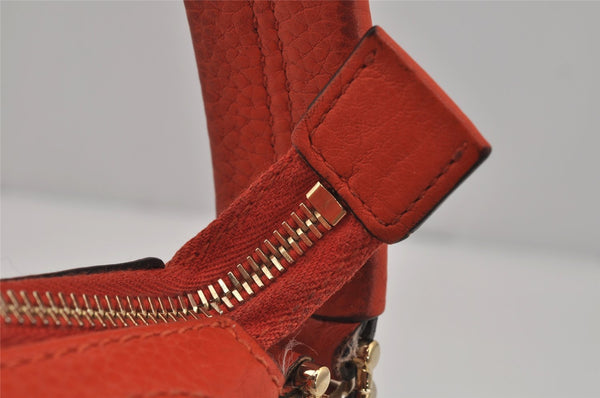 Authentic GUCCI Miss GG 2Way Shoulder Bag GG Canvas Leather 326514 Brown 1547J