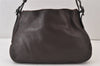 Authentic BOTTEGA VENETA Vintage Shoulder Tote Bag Purse Brown 1548K