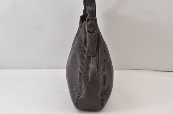 Authentic BOTTEGA VENETA Vintage Shoulder Tote Bag Purse Brown 1548K