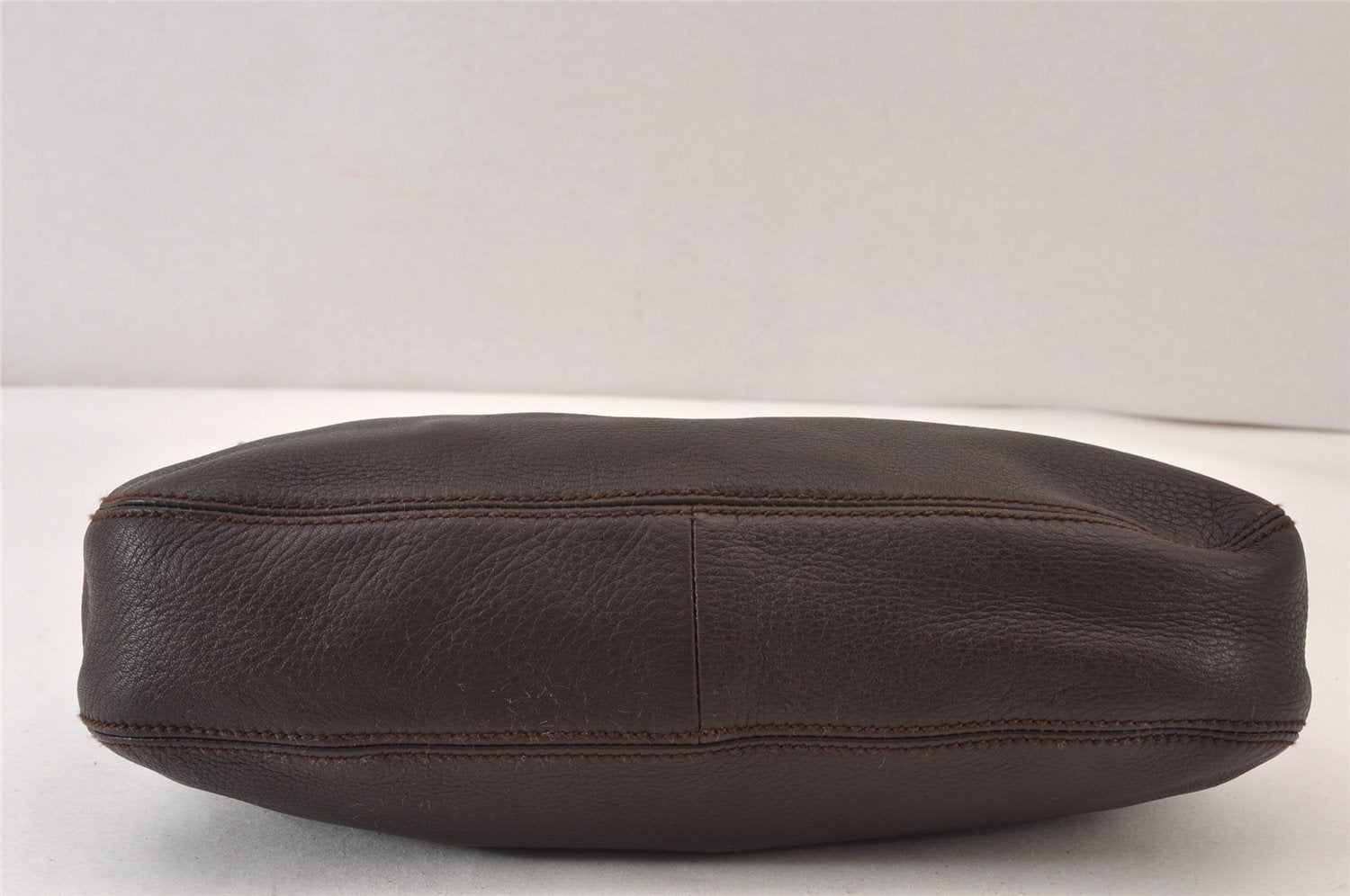 Authentic BOTTEGA VENETA Vintage Shoulder Tote Bag Purse Brown 1548K