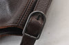 Authentic BOTTEGA VENETA Vintage Shoulder Tote Bag Purse Brown 1548K