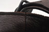 Authentic BOTTEGA VENETA Vintage Shoulder Tote Bag Purse Brown 1548K