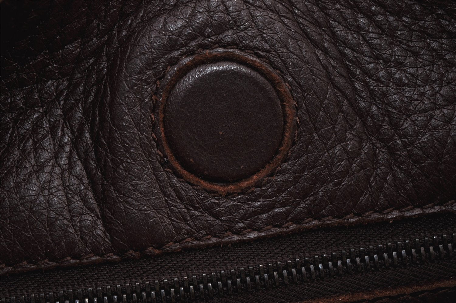 Authentic BOTTEGA VENETA Vintage Shoulder Tote Bag Purse Brown 1548K