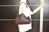 Authentic BOTTEGA VENETA Vintage Shoulder Tote Bag Purse Brown 1548K