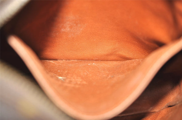 Authentic Louis Vuitton Monogram Danube MM Shoulder Cross Bag M45264 LV 1549I